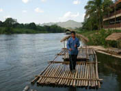 Bamboo Boating on Kwai