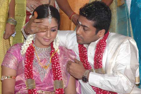 surya jyothika son. Surya Jyotika Wedding in